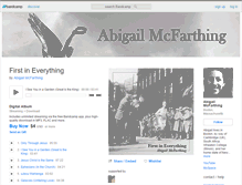 Tablet Screenshot of abigailmcfarthing.bandcamp.com