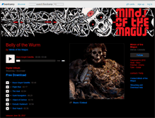 Tablet Screenshot of mindsofthemagus.bandcamp.com