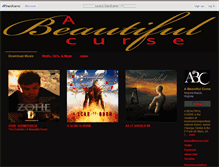 Tablet Screenshot of abeautifulcurse.bandcamp.com