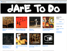 Tablet Screenshot of daretodostudio.bandcamp.com