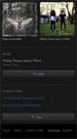 Mobile Screenshot of 33andonethird.bandcamp.com