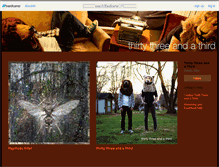 Tablet Screenshot of 33andonethird.bandcamp.com