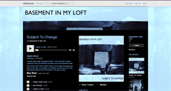 Desktop Screenshot of basementinmyloft.bandcamp.com