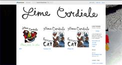 Desktop Screenshot of limecordiale.bandcamp.com