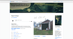 Desktop Screenshot of horsebladder.bandcamp.com