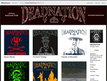 Tablet Screenshot of deadnation666.bandcamp.com
