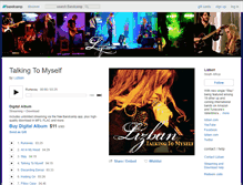 Tablet Screenshot of lizban.bandcamp.com