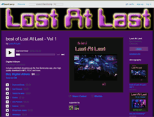 Tablet Screenshot of lostatlast.bandcamp.com