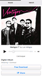Mobile Screenshot of losvertigos.bandcamp.com