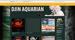 Desktop Screenshot of djinaquarian.bandcamp.com