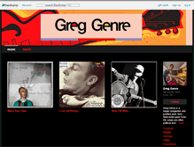 Tablet Screenshot of greggenre.bandcamp.com