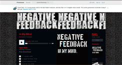 Desktop Screenshot of negativefeedback.bandcamp.com
