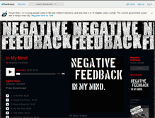 Tablet Screenshot of negativefeedback.bandcamp.com