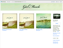 Tablet Screenshot of girlmuscle.bandcamp.com