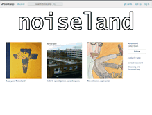 Tablet Screenshot of noiseland.bandcamp.com