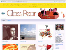 Tablet Screenshot of glasspear.bandcamp.com