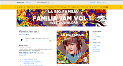 Desktop Screenshot of labigfamilia.bandcamp.com