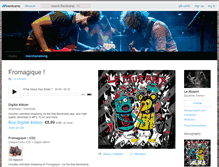 Tablet Screenshot of lemutant.bandcamp.com