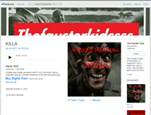 Tablet Screenshot of fausterkids.bandcamp.com