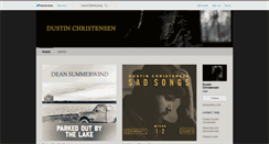 Desktop Screenshot of dustinchristensen.bandcamp.com