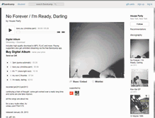 Tablet Screenshot of houseparty.bandcamp.com
