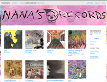 Tablet Screenshot of nanasrecords.bandcamp.com