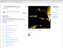 Tablet Screenshot of billyboner.bandcamp.com