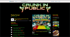 Desktop Screenshot of crunkinpublic.bandcamp.com