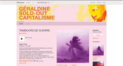 Desktop Screenshot of geraldine.bandcamp.com