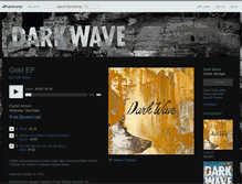 Tablet Screenshot of darkwave.bandcamp.com