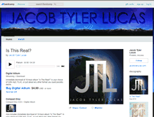 Tablet Screenshot of jacobtylerlucas.bandcamp.com