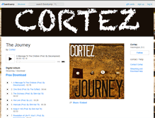 Tablet Screenshot of dccortez.bandcamp.com
