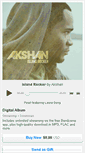 Mobile Screenshot of akshan.bandcamp.com