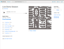 Tablet Screenshot of coldones.bandcamp.com