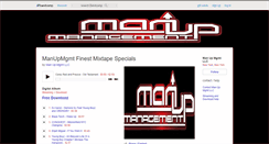 Desktop Screenshot of manupllc.bandcamp.com
