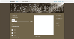 Desktop Screenshot of holymountain.bandcamp.com