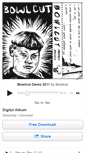 Mobile Screenshot of bowlcut.bandcamp.com