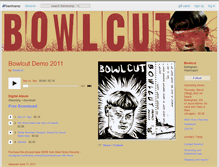 Tablet Screenshot of bowlcut.bandcamp.com
