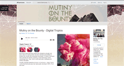 Desktop Screenshot of mutinyonthebounty.bandcamp.com