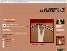 Tablet Screenshot of losingenierosalemanes.bandcamp.com