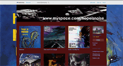 Desktop Screenshot of hopeisnoise.bandcamp.com