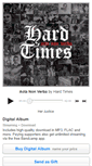 Mobile Screenshot of hardtimeshhf.bandcamp.com