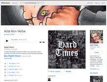 Tablet Screenshot of hardtimeshhf.bandcamp.com