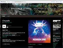 Tablet Screenshot of mushroomgiant.bandcamp.com