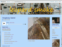 Tablet Screenshot of leopardsmoke.bandcamp.com