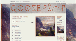 Desktop Screenshot of goosepimp.bandcamp.com