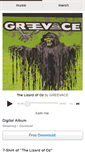 Mobile Screenshot of greevace.bandcamp.com