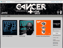 Tablet Screenshot of cancer.bandcamp.com