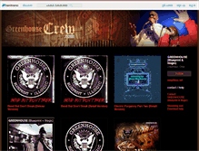 Tablet Screenshot of greenhousecrew.bandcamp.com