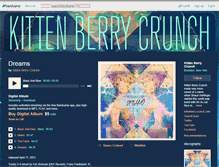 Tablet Screenshot of kittenberrycrunch.bandcamp.com